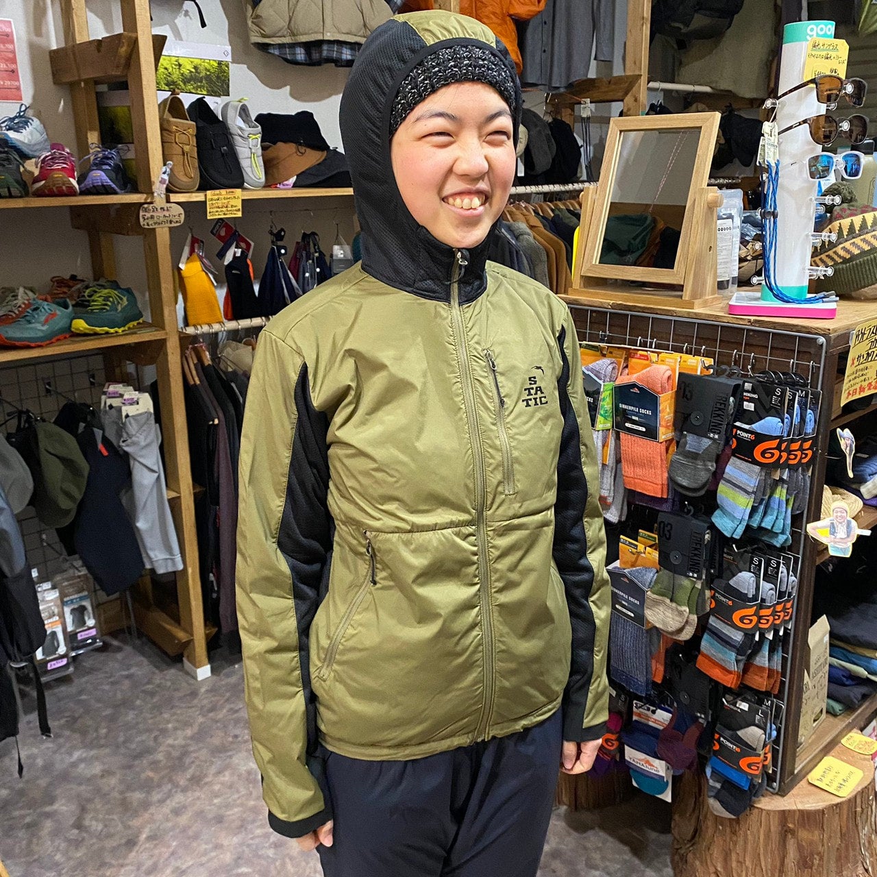 Adrift Hoody with shell（オクタと防風シェルのハイブリットウェア