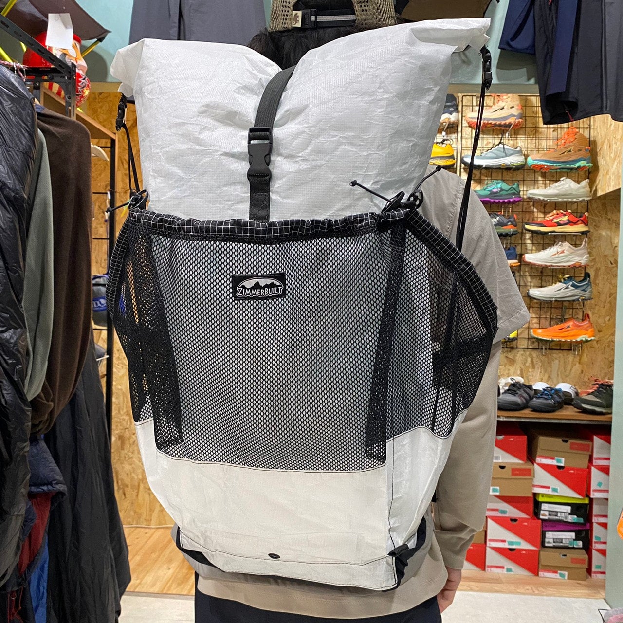 Big Step Pack(最大47L/超軽量/別注雪山登山対応ver.)【ZIMMER BUILT】